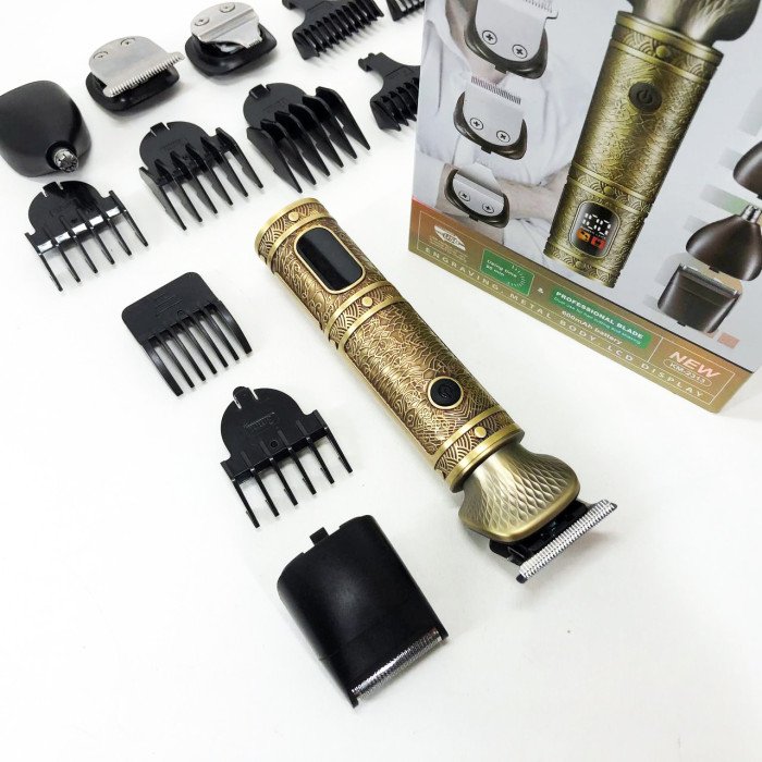 Тример 18 в 1 Kemei KM-2313, Універсальний триммер для чоловіків хороші машинки для стрижки волосся для дому
