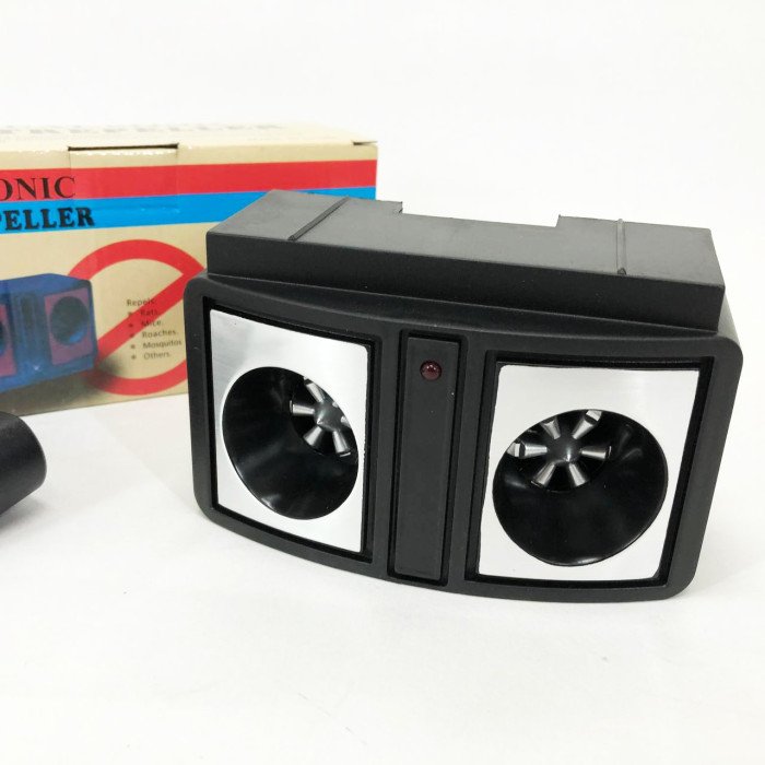 Ультразвуковий електронний відлякувач гризунів, мишей, щурів та комах DUAL SONIC PEST REPELLER