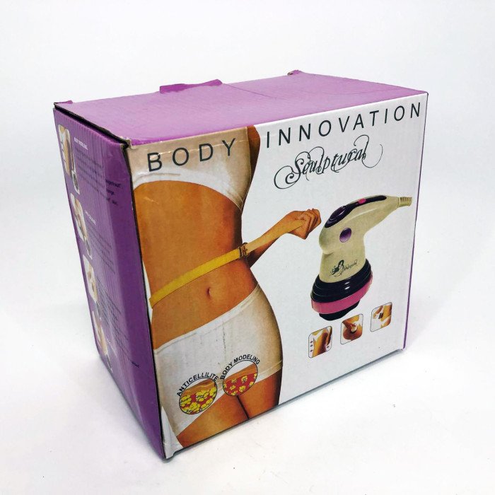 Масажер Для Тіла Інфрачервоний Антицелюлітний Body Innovation Sculptural 4 Насадки MA-118-2