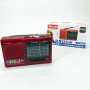 Портативна стовпчик радіо MP3 USB Golon RX-6622. Колір: червоний