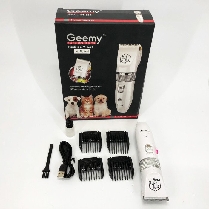 Машинка Gemei GM-634 для стрижки тварин машинка для грумінгу