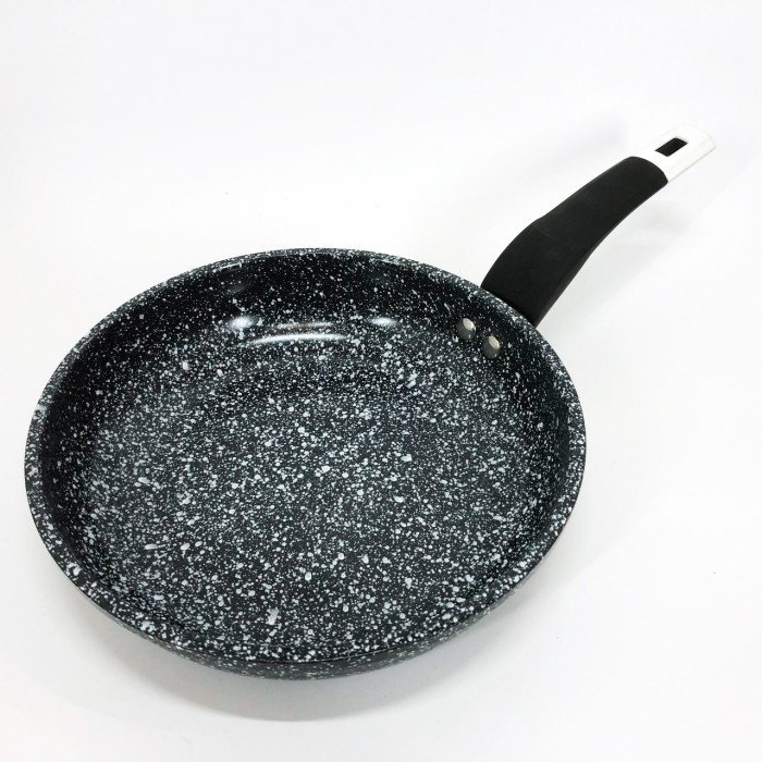 Сковорода Unique UN-5103-22 з антипригарним покриттям 22см Сірий граніт