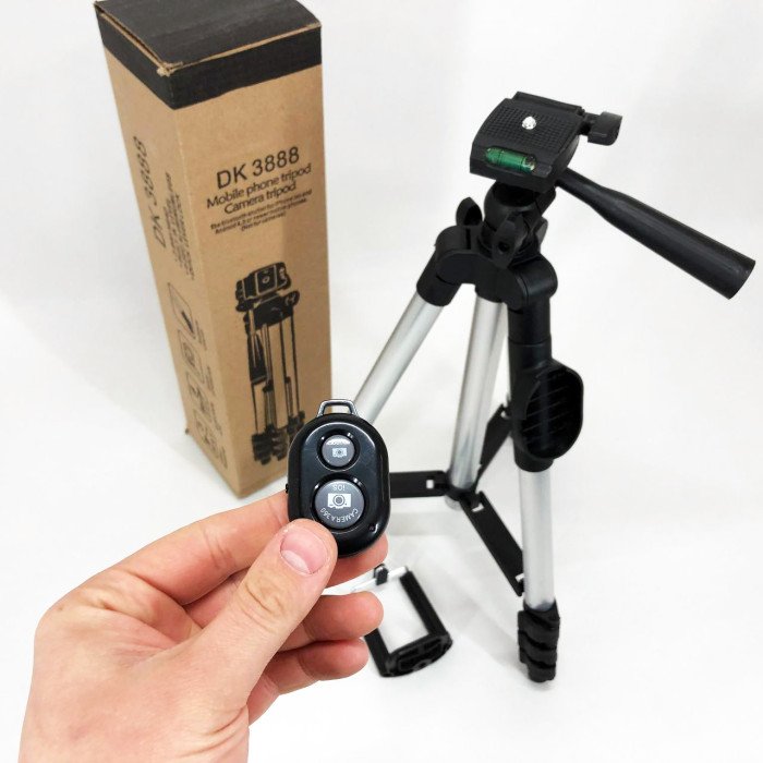 Трипод триногу штатив Tripod DK-3888 з пультом Bluetooth
