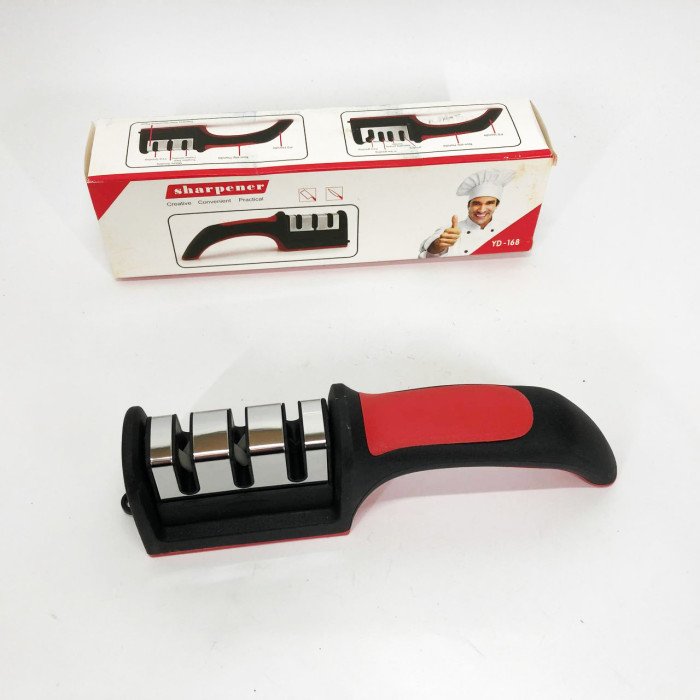 Професійна Ручна Точилка для ножів 3 рівня заточування Fast Sharpener RS-168