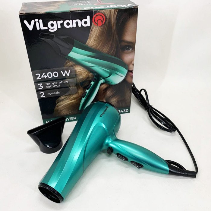 Фен Vilgrand VHD-2430 Колір: зелений