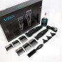 Професійний набір для стрижки волосся VGR V-640 акумуляторний Barber Combo PREMIUM. Колір: чорний