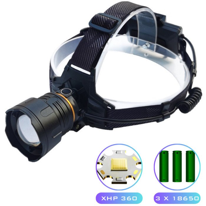 Ліхтар налобний Police 8078-P360