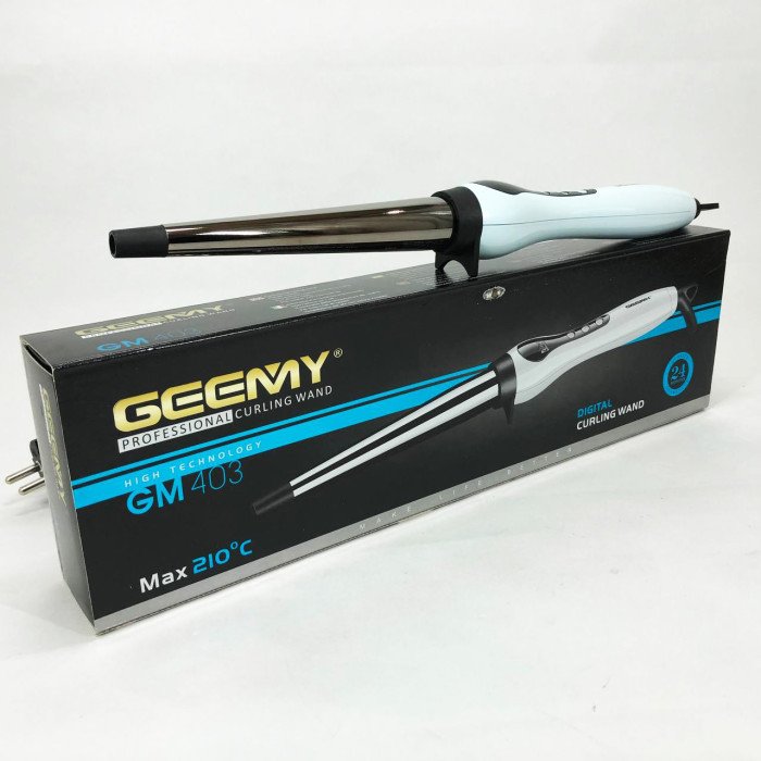 Конусна професійна плойка для локонів Gemei GM-403