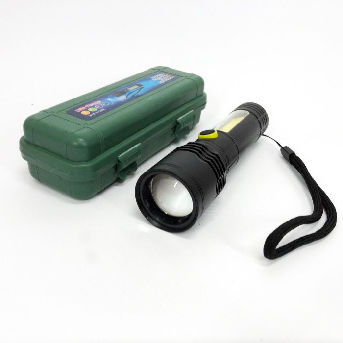 Ліхтарик BN-537-TG+COB (White+red), Тактичний ліхтар ручний, Топ-ліхтарик, Ліхтарик поліс