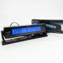 Автомобильные часы с подсветкой VST-7013V вольтметр, 2 термометра Авточасы с выносным термометром