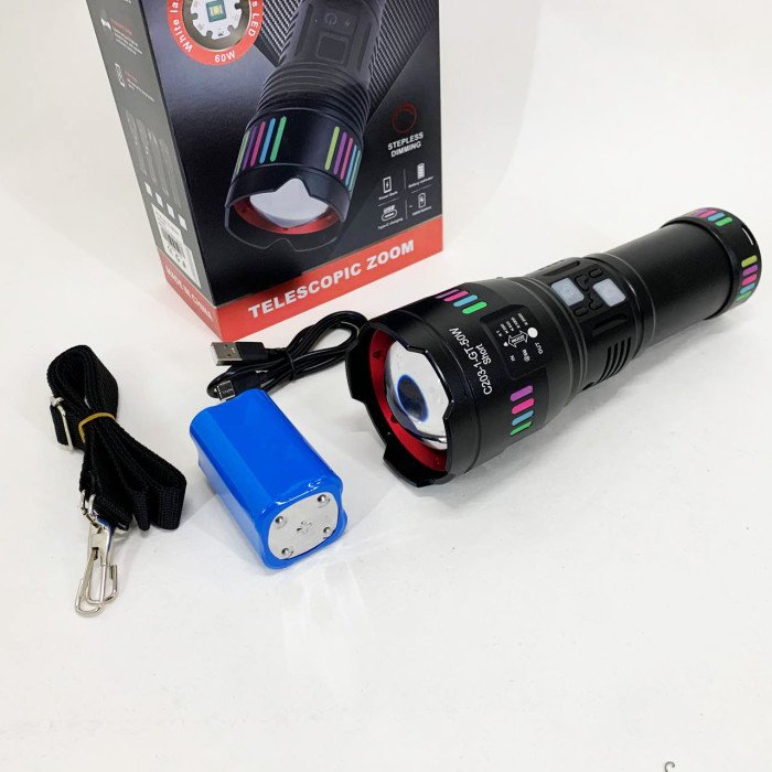 Ліхтар C203-1 WHITE LASER LED GT-50W