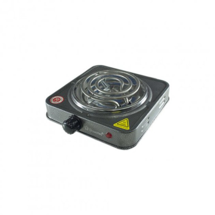 Електроплита спіральна настільна плита Domotec MS-5801 1000 W, Переносна компактна електроплита