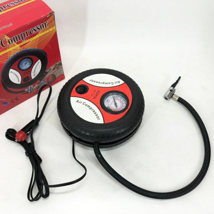 Автомобільний компресор для швидкого підкачування коліс Air Compressor DC12V, автомобільний компресор