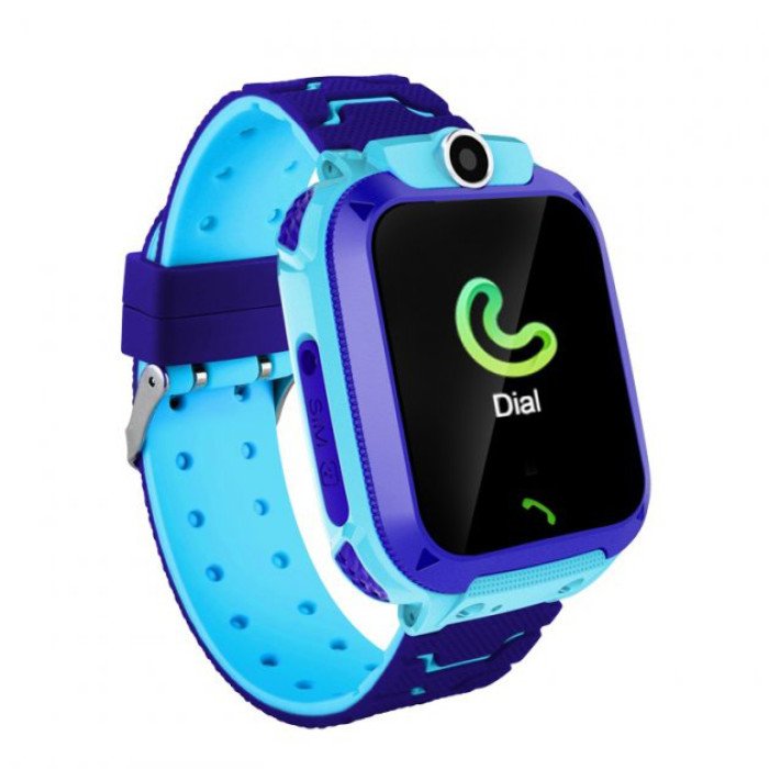 Дитячий Смарт Годинник Smart Baby Watch Q12 SIM /Bluetooth /LBS/GPS. Колір: блакитний