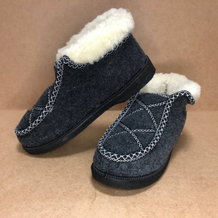 Черевики жіночі хутряні утеплені 41 розмір, Жіночі зимові черевики з повсті, Бурки для дому