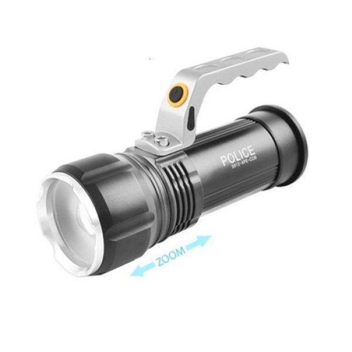 Професійний переносний ліхтар-прожектор Bailong S912-XPE+COB(white+red) 2 режими роботи