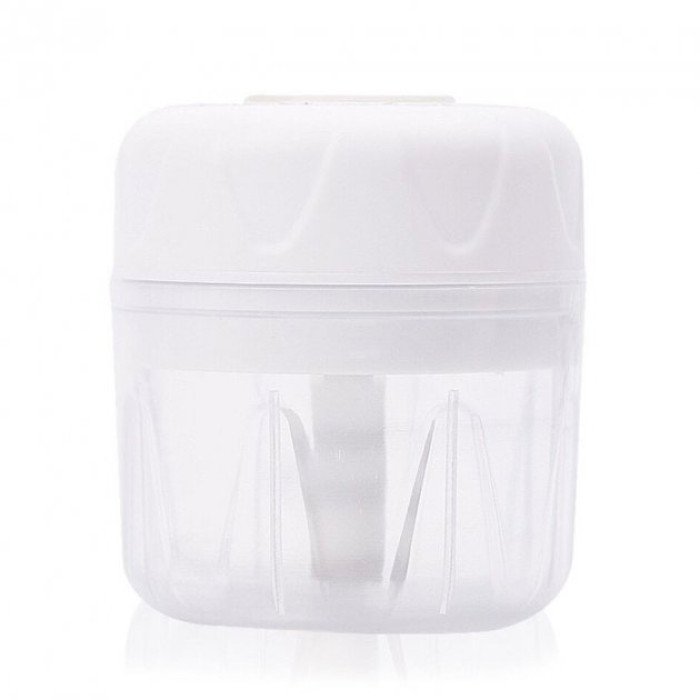 Кухонний електричний подрібнювач Release hands one click garlic харчової міні чоппер чеснок. Колір: білий