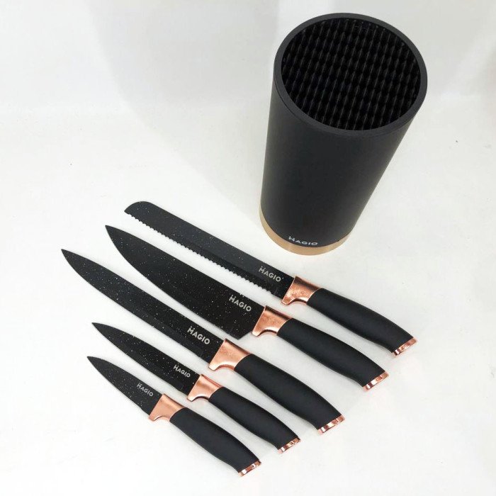 Набір ножів універсальний кухонний Magio MG-1091, набір кухарських ножів, кухонні ножі