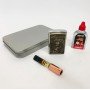 Запальничка бензинова в подарунковій коробці N2, запальнички, запальничка для куріння в подарунок