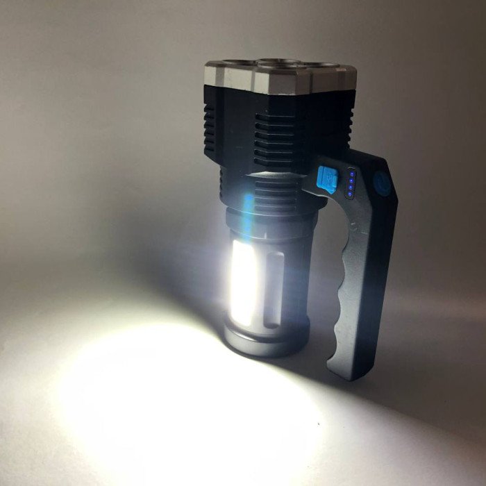 Ліхтар світлодіодний ручний переносний BL-X510-4LED+COB, світлодіодний ручний акумуляторний портативний