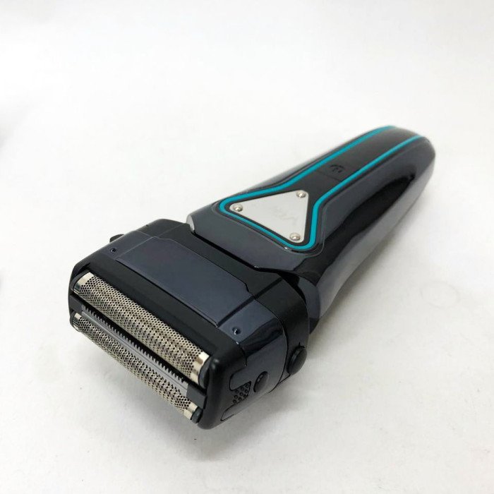 Електробритва портативна VGR V-333 шейвер для гоління бороди та вусів з акумулятором. Колір: чорний