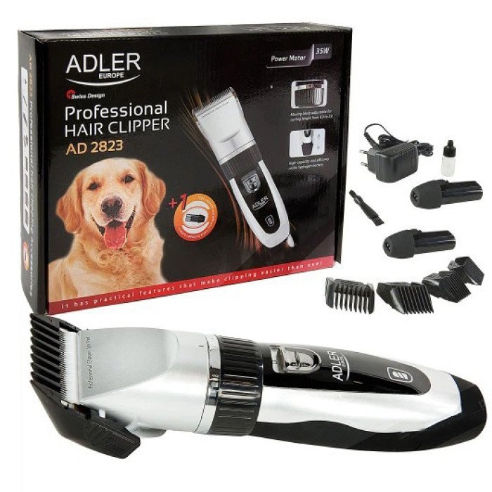 Машинка для стрижки собак та кішок Adler AD 2823