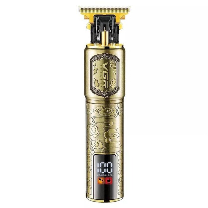 Машинка для стрижки волосся VGR V-073 акумуляторний бездротовий триммер для бороди та вусів