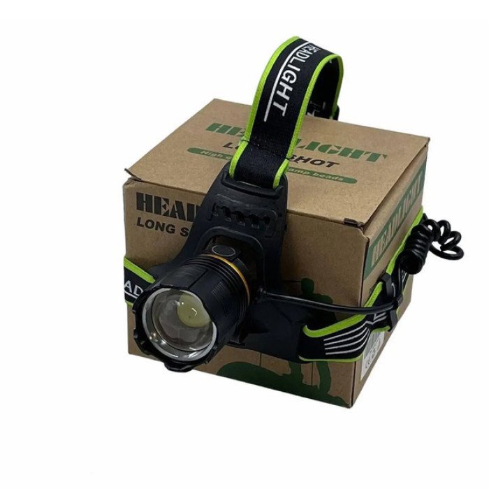 Ліхтарик налобний Bailong BL-A13-3-P360, Ліхтарик налобний потужний, Налобний прожектор