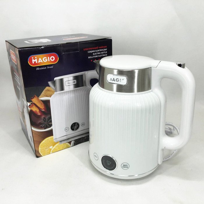Електрочайник Magio MG-507, Хороший електричний чайник, Чайник електро, Безшумний чайник