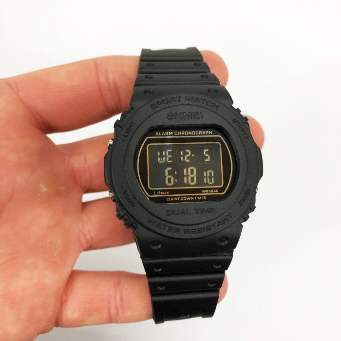 Годинник наручний чоловічий SKMEI 1776BKBK, протиударний годинник, годинник для військовослужбовців, годинник скмей чоловічий