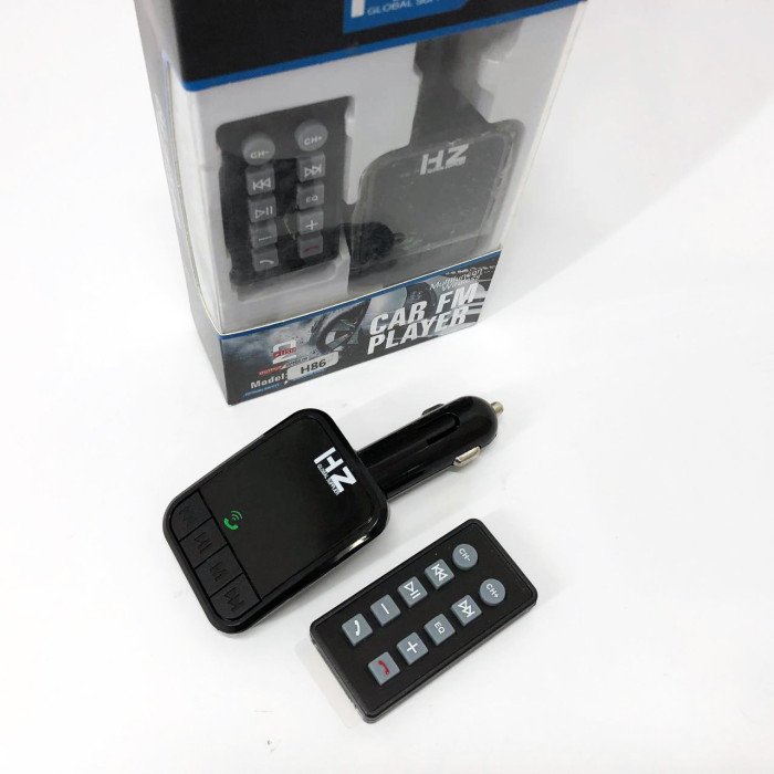 Трансмітер/модулятор H86BT, FM модулятор з bluetooth, FM трансмітер в машину, Якісний фм модулятор