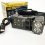 Ліхтар налобний X52, 2LED+6SMD RGB, Ліхтар на голову для бігу, Ліхтар на голову для риболовлі