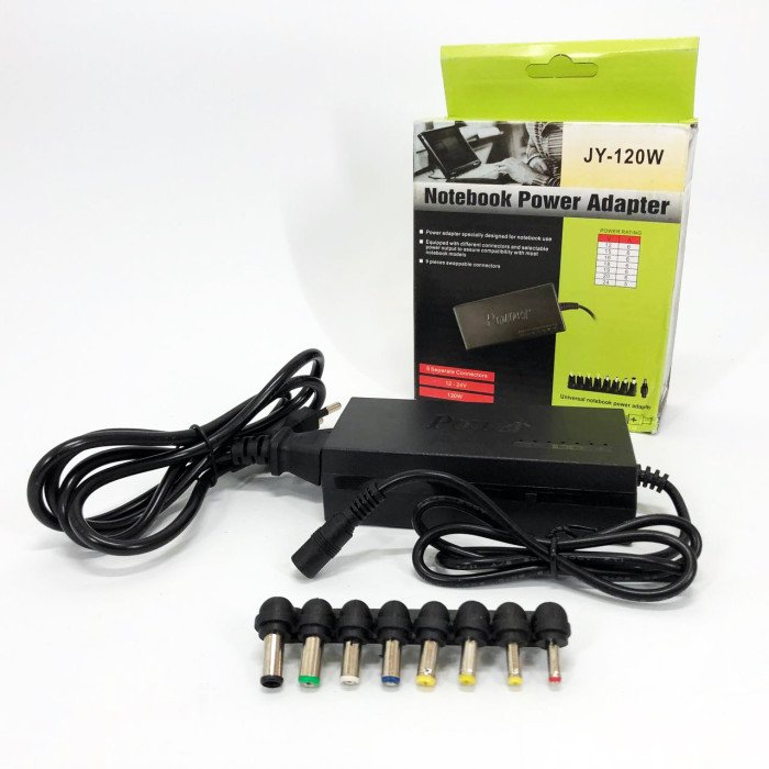 Адаптер для NoteBook Universal MY-120W універсальний зарядний пристрій для ноутбука