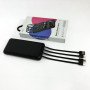 Павербанк Power Bank UKC 50000mAh Мобільна зарядка зовнішній акумулятор портативний павер. Колір: чорний