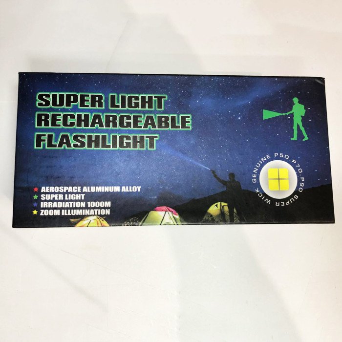 Тактичний ліхтар Police BL-A95-P50+COB (2 режими), надпотужний ліхтарик, Ліхтарик світлодіодний для туриста