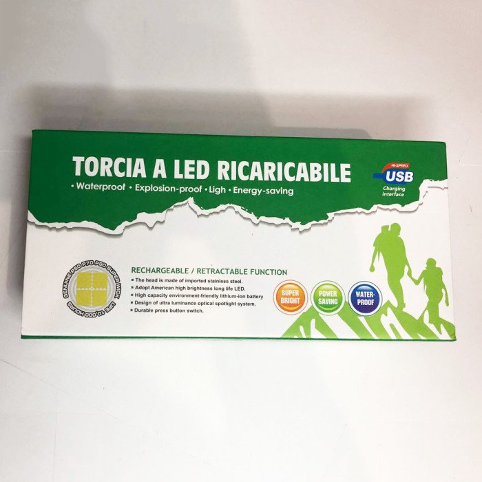 Тактичний ліхтарик Police BL-X75-P50+10SMD