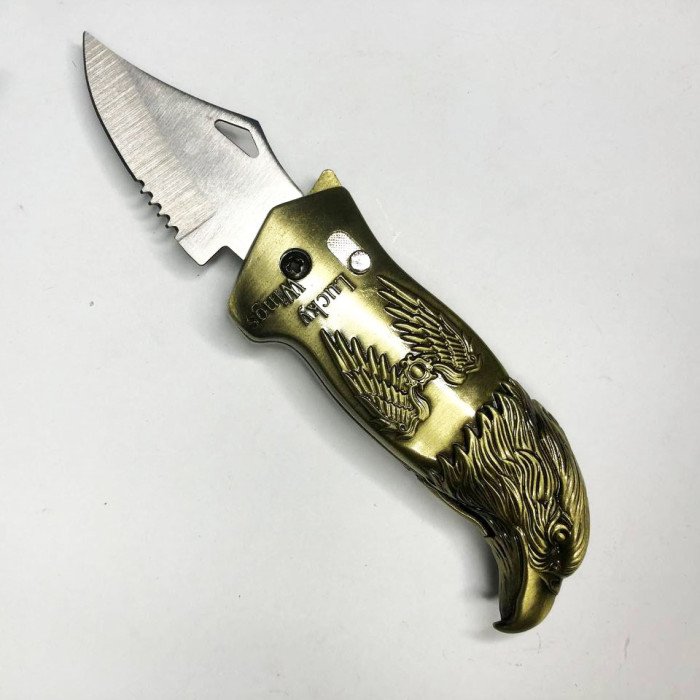 Газова запальничка у формі орла з ножем