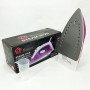 Парова праска з тефлоновим покриттям DOMOTEC MS-2208 1200 Вт, праска для одягу від мережі. Колір: фіолетовий