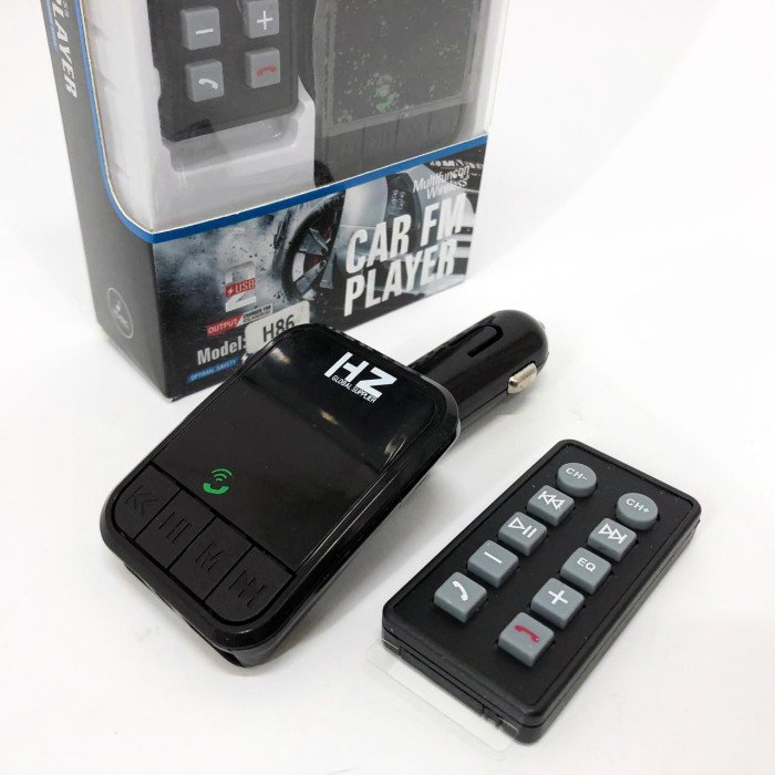 Трансмітер/модулятор H86BT, FM модулятор з bluetooth, FM трансмітер в машину, Якісний фм модулятор