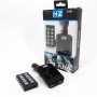Трансмітер/модулятор H86BT, FM модулятор з bluetooth, FM трансмітер в машину, Якісний фм модулятор