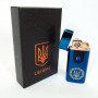 Електрична та газова запальничка Україна із USB-зарядкою HL-435, запальнички із зарядкою від usb. Колір: синій