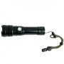 Ручний акумуляторний світлодіодний ліхтар Police X-Balog BL-1827-P90 переносний з USB заряджанням оптичним зумом і металевим корпусом + ремінець на руку