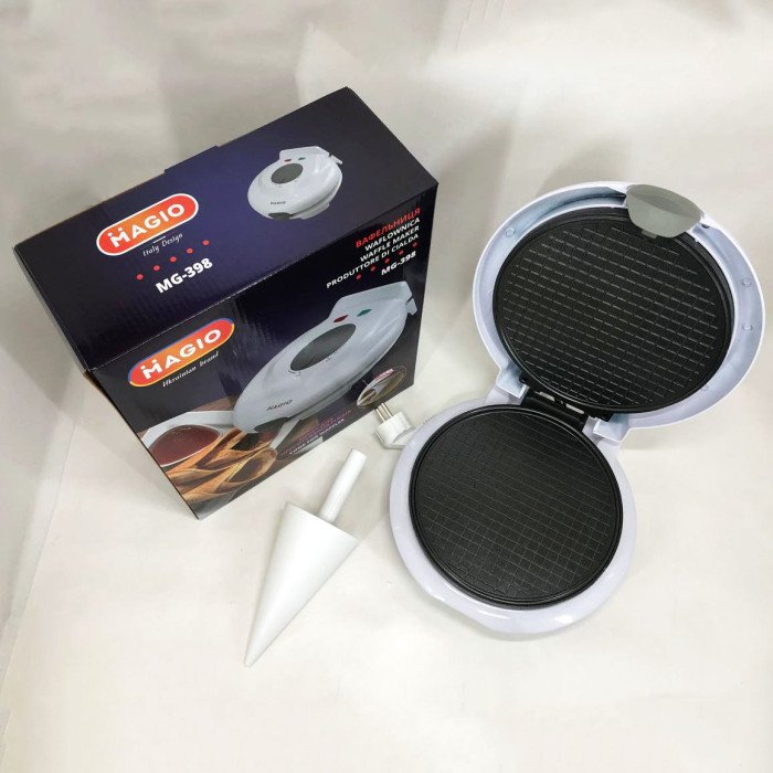 Вафельниця MAGIO MG-398, вафельниця електрична побутова, якісна побутова вафельниця