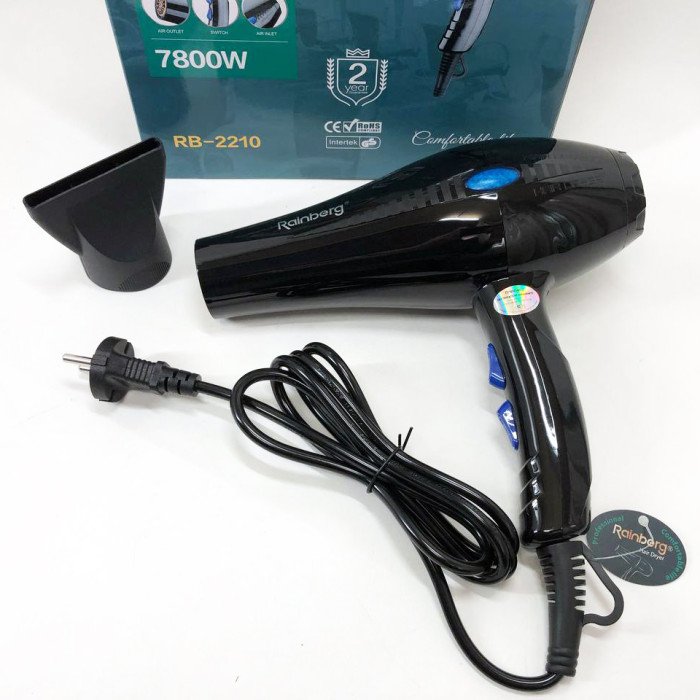 Фен для сушіння волосся Rainberg RB-2210