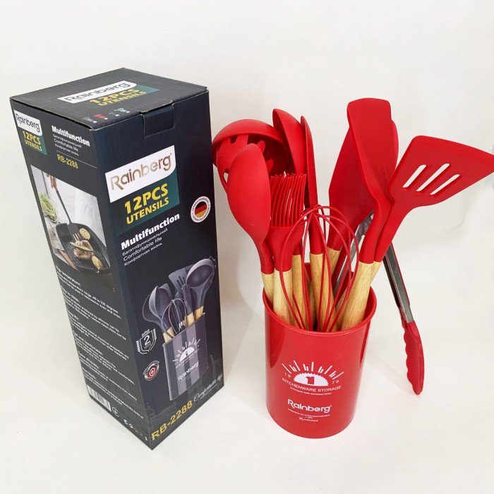 Набір кухонних приладів Rainberg RB-2288 Red