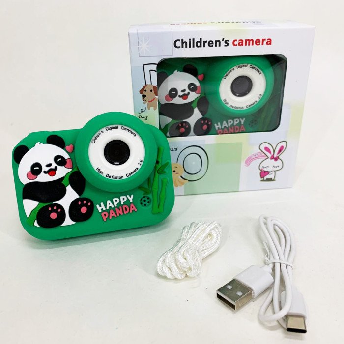 Дитячий фотоапарат Панда Green