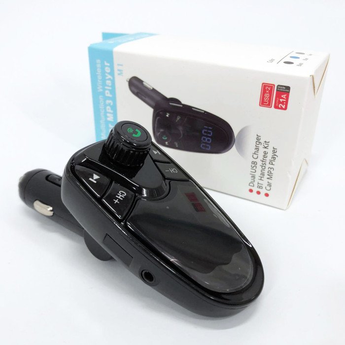 Трансмітер M1, Трансмітер для музики в машину передавач для музики в машину, Якісний фм модулятор