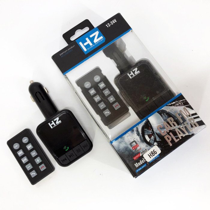 Трансмітер/модулятор H86BT, FM модулятор з bluetooth, FM трансмітер в машину, Якісний фм модулятор