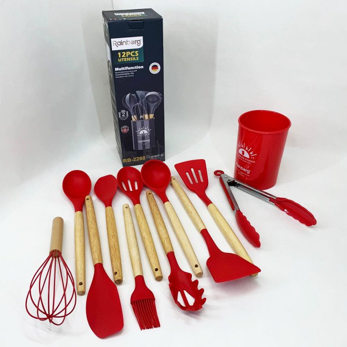 Набір кухонних приладів Rainberg RB-2288 Red