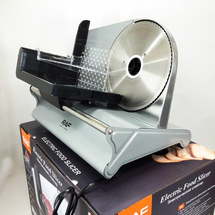 Слайсер для нарізання продуктів ломтерезка RAF R.8800